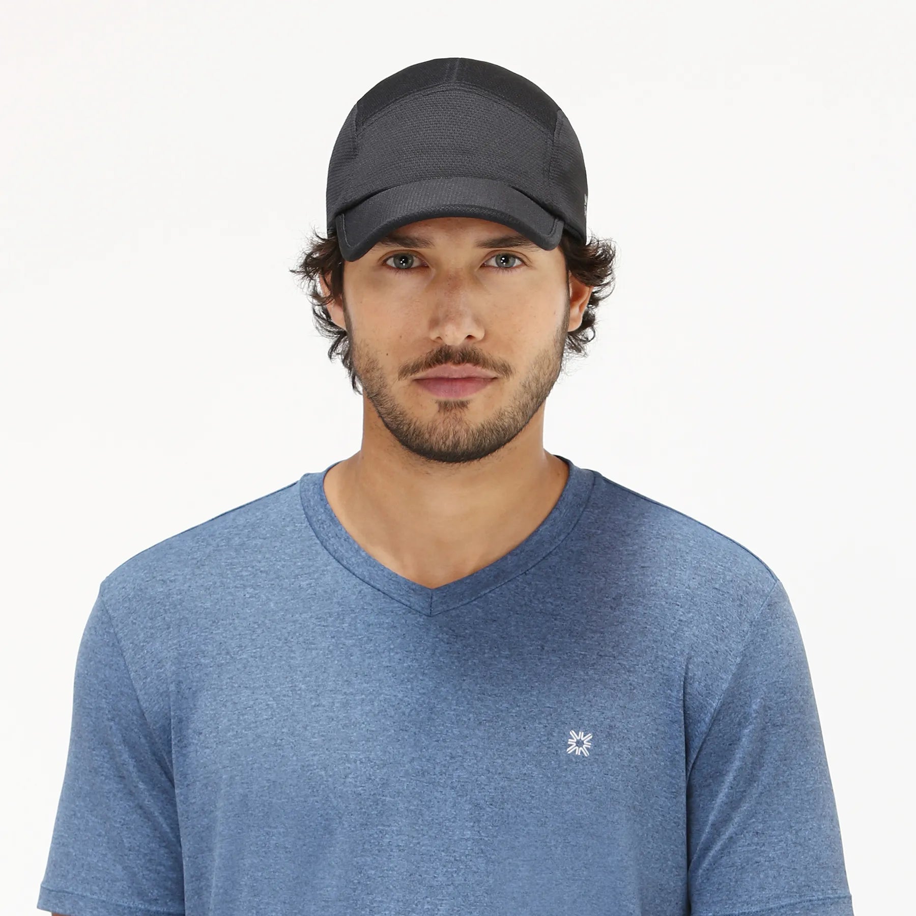 Boné UV Com Proteção Solar Athletic Dry - PRETO