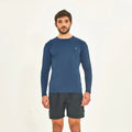 Camisa UV Masculina Com Proteção Solar Uvpro Marinho