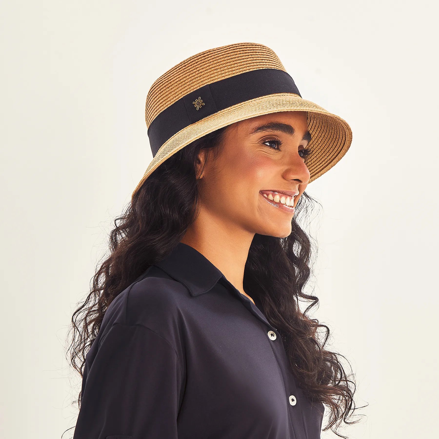 Chapéu UV Com Proteção Solar Cap-Ferrat - KAKI