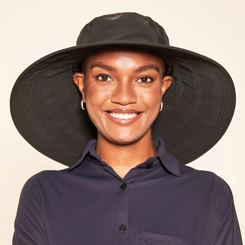 Chapéu UV com Proteção Solar Beverly Hills Preto