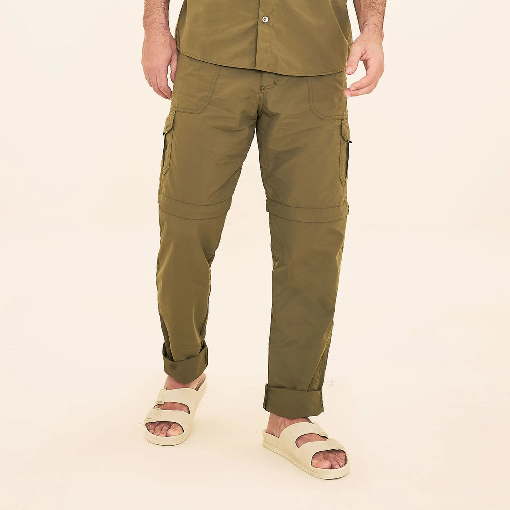 Calça UV com Proteção Solar Masculina Chelsea - VERDE MILITAR