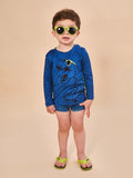 Conjunto UV Bebê Com Proteção Solar T-REX ML - ESTAMPA