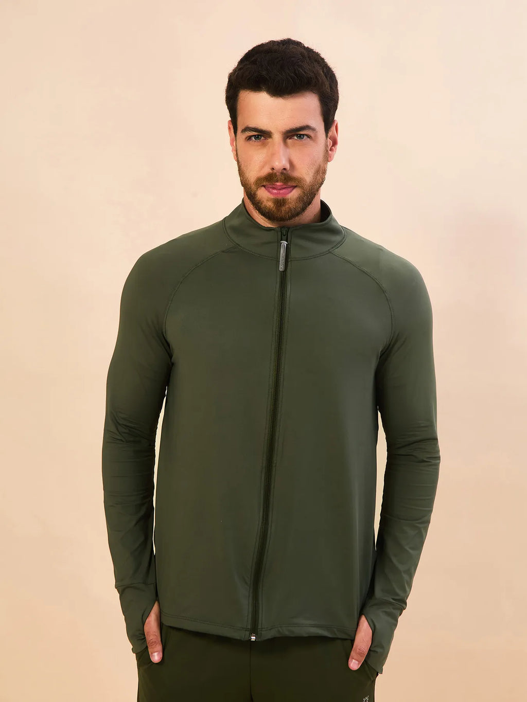 Casaco UV Com Proteção Solar New Fit Color ML MASC - VERDE CACTO