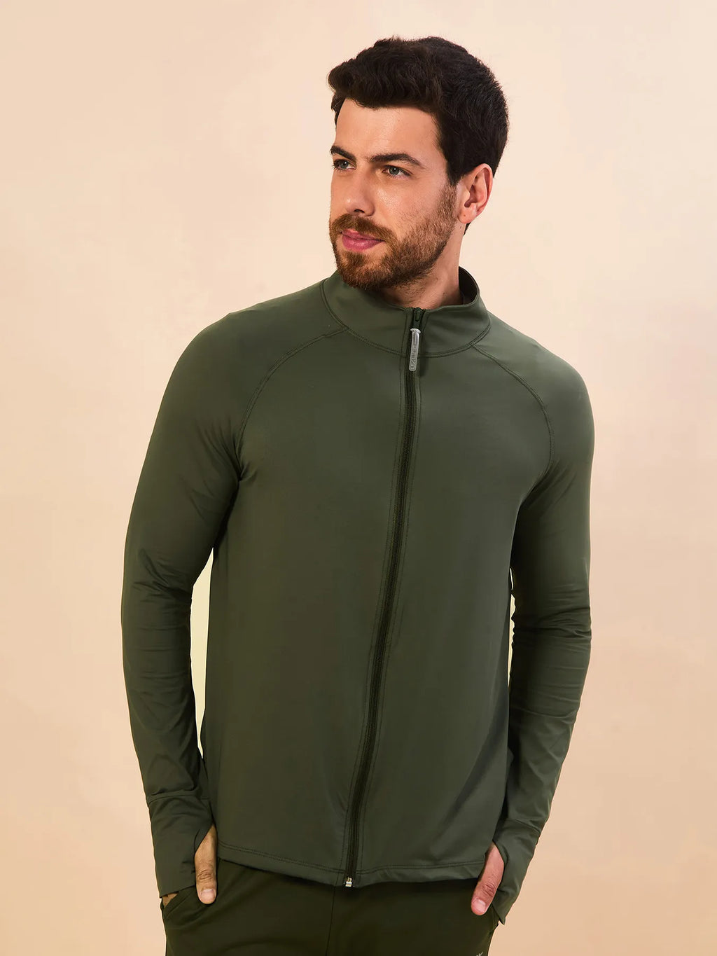 Casaco UV Com Proteção Solar New Fit Color ML MASC - VERDE CACTO