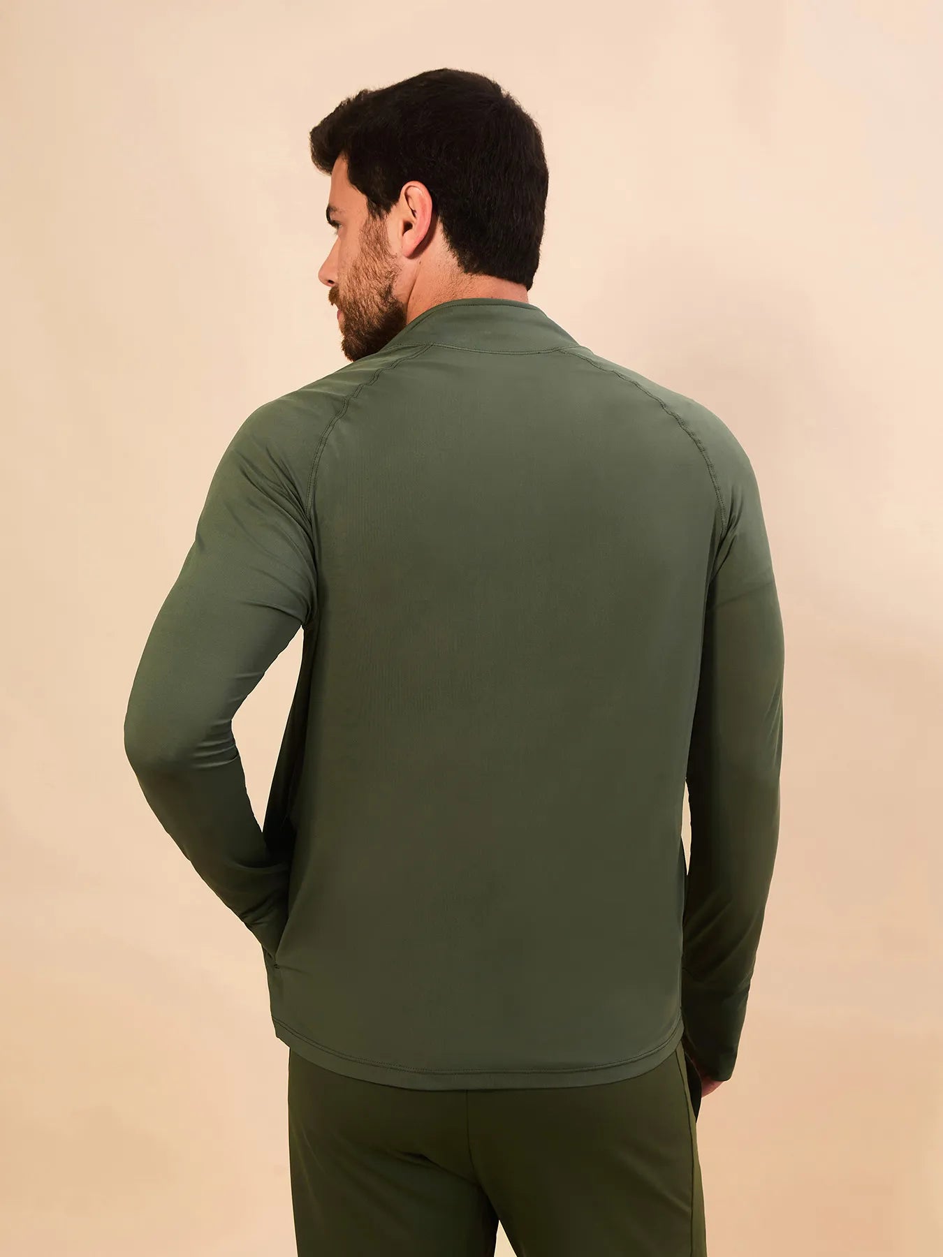 Casaco UV Com Proteção Solar New Fit Color ML MASC - VERDE CACTO