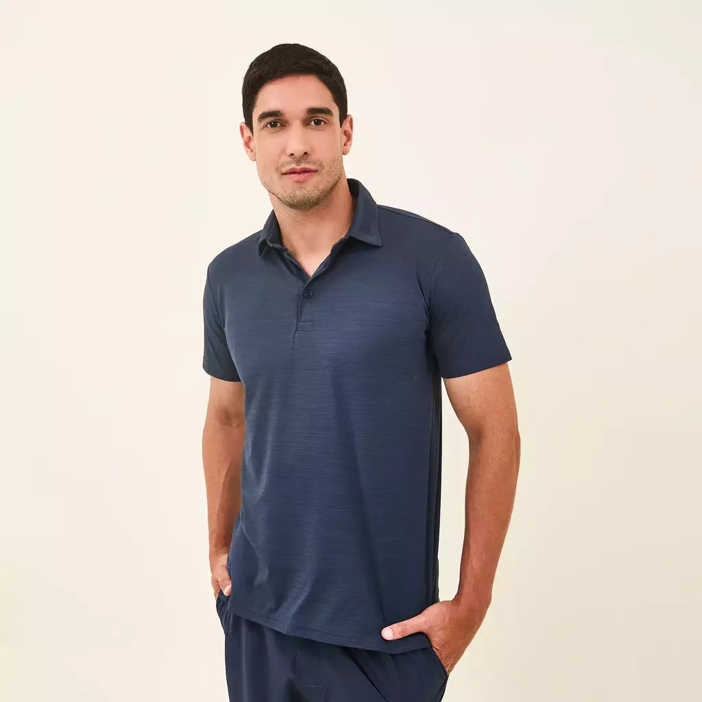 Camisa UV Polo Masculina Com Proteção Solar