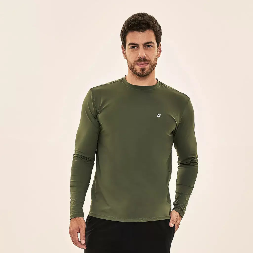 Camisa UV Masculina Com Proteção Solar